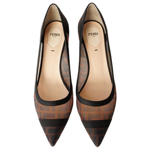 fendi colibri pump|Fendi colibri tulle pump sale.